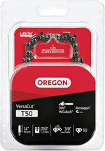 OREGON Oregon VersaCut T50 Chainsaw Chain, 14 in L Bar, 0.05 Gauge, 3/8 in TPI/Pitch, 50-Link