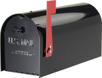 SOLAR GROUP Gibraltar Mailboxes MB801B Mailbox, 1000 cu-in Capacity, Steel, Galvanized/Powder-Coated, 7.8 in W, 20.3 in D, 9.6 in H HARDWARE & FARM SUPPLIES SOLAR GROUP