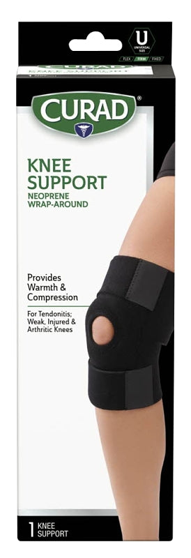 CURAD Curad ORT23260D Knee Support, 10-1/4 in L, Neoprene Bandage