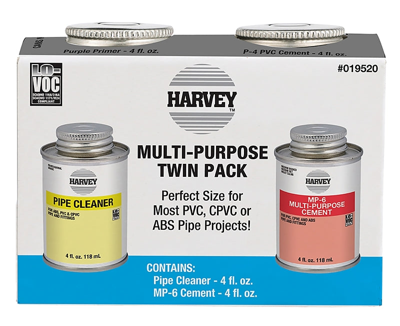 HARVEY Harvey 19520 All-Purpose Pipe Cleaner, Liquid, Clear, 4 oz Box PLUMBING, HEATING & VENTILATION HARVEY