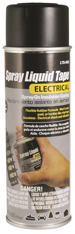 GB Gardner Bender LTS-400 Spray Liquid Tape, Black ELECTRICAL GB