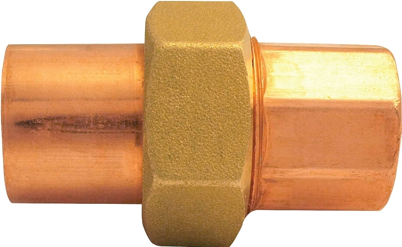 NIBCO INC. Nibco C00392LC Pipe Union, 1-1/4 in, Sweat, Copper PLUMBING, HEATING & VENTILATION NIBCO INC.