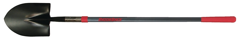RAZOR-BACK Razor-Back 45000 Shovel, 8-3/4 in W Blade, Steel Blade, Fiberglass Handle, Long Handle, 48 in L Handle