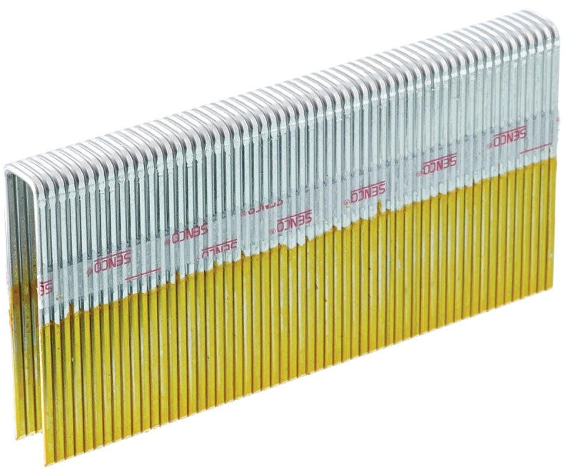SENCO Senco Q21BAB Wire Staple, 7/16 in W Crown, 2 in L Leg, 15, Galvanized