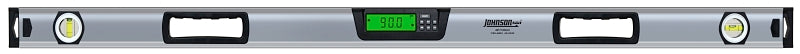 HULTAFORS Johnson 1760-4800 Electronic Digital Box Level, 48 in L, 2-Vial, Aluminum, Silver TOOLS HULTAFORS