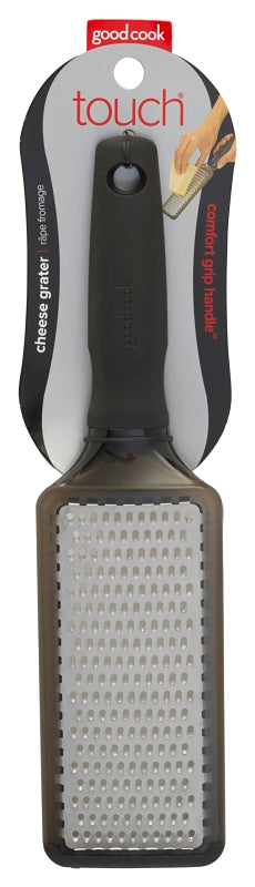 GOODCOOK Goodcook 20326 Zester Grater, Plastic/Stainless Steel, Black