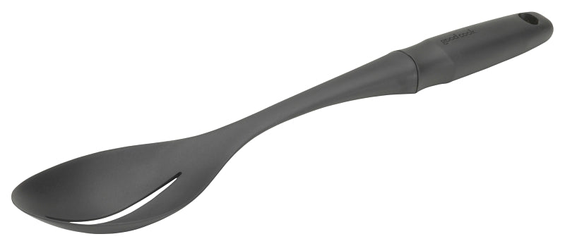 GOODCOOK Goodcook 20302 Spoon, 14 in OAL, Nylon, Black