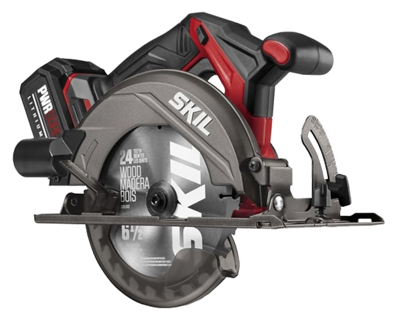 SKIL SKIL CR5413-1A Circular Saw Kit, Battery Included, 20 V, 4 Ah, 6-1/2 in Dia Blade TOOLS SKIL   