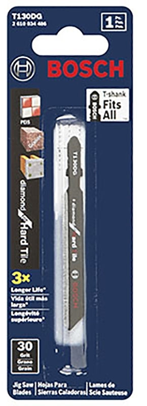 BOSCH Bosch T130DG Jig Saw Blade, 3-1/4 in L, 30 TPI TOOLS BOSCH
