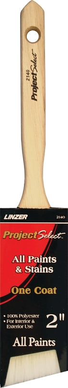 LINZER Linzer WC 2140-2 Paint Brush, 2 in W, 2-3/4 in L Bristle, Polyester Bristle, Sash Handle PAINT LINZER