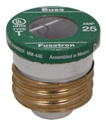 BUSSMANN Bussmann BP/T-25 Plug Fuse, 20 A, 125 V, 10 kA Interrupt, Time Delay Fuse, Plastic Body ELECTRICAL BUSSMANN