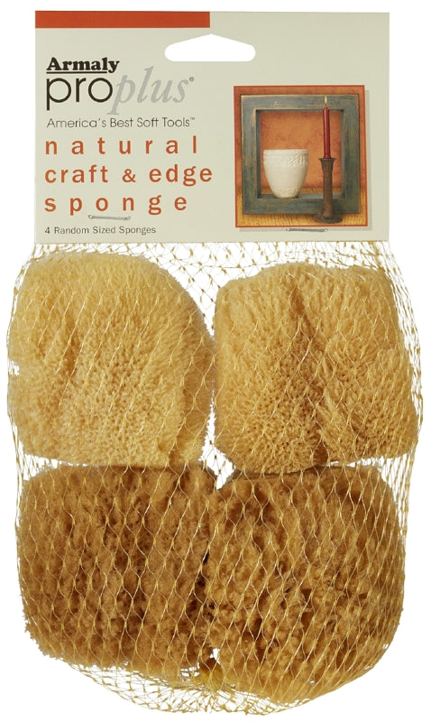 ARMALY PROPLUS Armaly ProPlus 15204 Faux Artist Sea Sponge, Economical, Reusable, Beige, Natural PAINT ARMALY PROPLUS