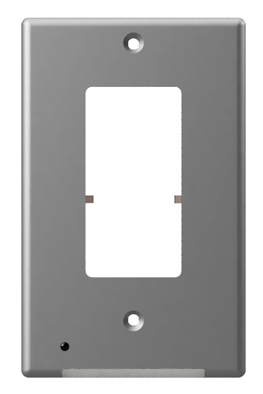 WESTEK Westek LumiCover LCR-CDDO-N Nightlight Wallplate, 1.2 in L, 4-1/2 in W, Satin Nickel ELECTRICAL WESTEK