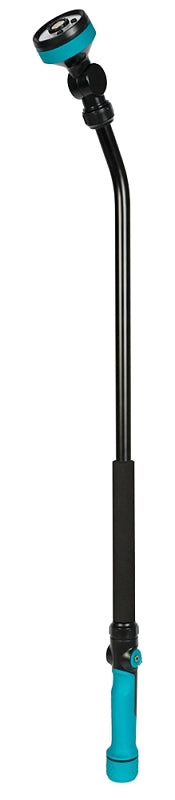GILMOUR MFG Gilmour 820522-1001 Watering Wand, Swivel Inlet, 5 -Spray Pattern, Articulated, Plastic, Black/Blue, 34 in L Wand LAWN & GARDEN GILMOUR MFG