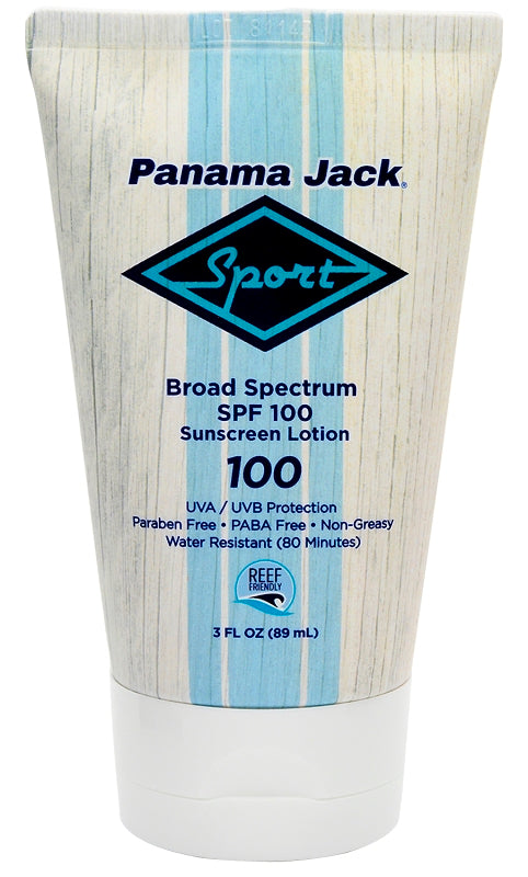 PANAMA JACK Panama Jack 8299 Sport Sunscreen Lotion, 3 fl-oz Bottle