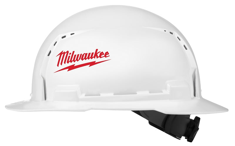 MILWAUKEE Milwaukee 48-73-1010 Hard Hat with Bolt, White, Class: C