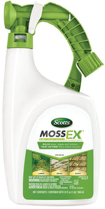 SCOTTS Scotts MossEX 3300210 Moss Control, Liquid, 32 oz Bottle LAWN & GARDEN SCOTTS