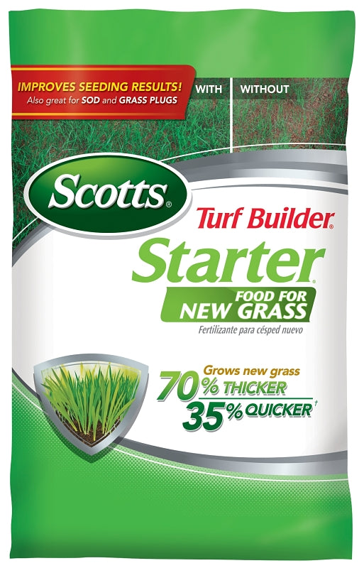 SCOTTS Scotts Turf Builder 21701 Lawn Food, 3.21 lb Bag, 24-25-4 N-P-K Ratio