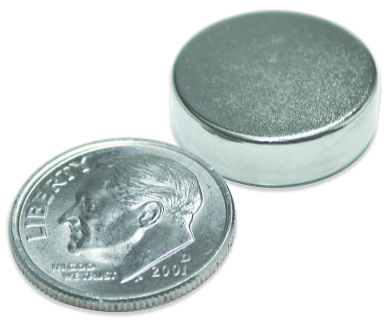 MASTER MAGNETICS Magnet Source 07046 Super Magnet Disc, Neodymium, 0.472 in Dia, 0.118 in H