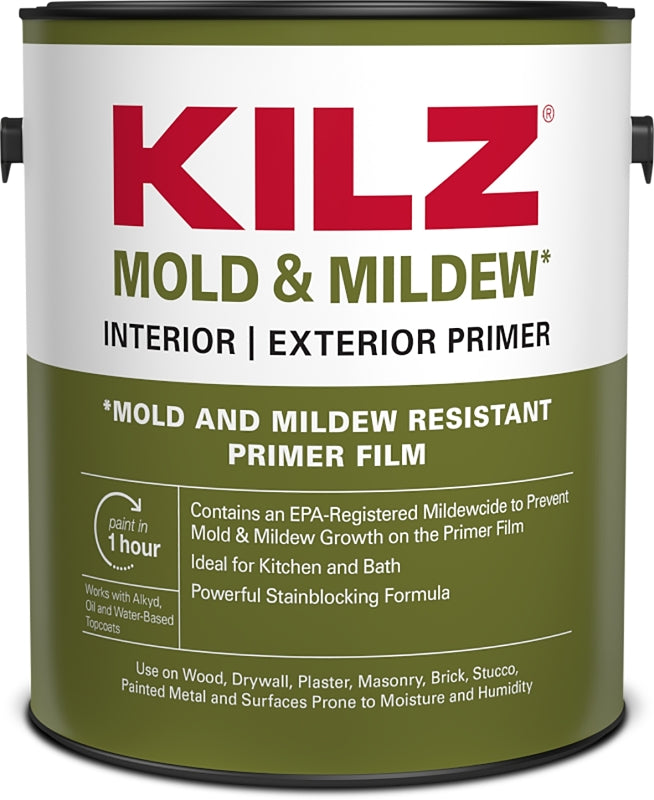 KILZ Kilz L204611 Primer, 300 to 400 sq-ft/gal Coverage Area, 1 gal