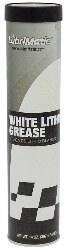 LUBRIMATIC Lubrimatic 11354 Lithium Grease, 14 oz Cartridge, White AUTOMOTIVE LUBRIMATIC   