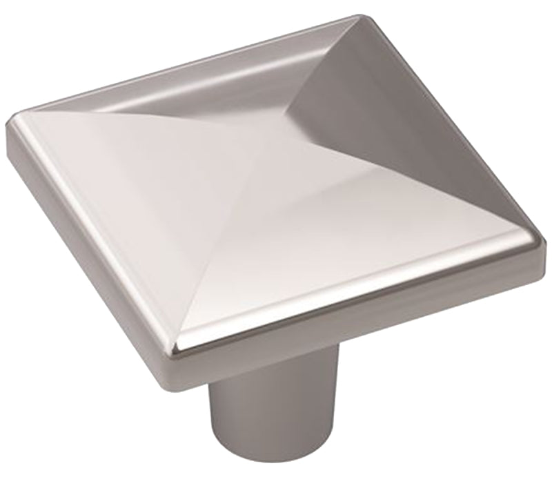 AMEROCK Amerock Extensity Series BP2937026 Cabinet Knob, 1-1/16 in Projection, Zinc, Polished Chrome