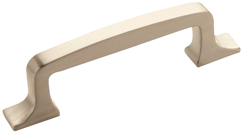 AMEROCK Amerock Westerly Series BP53719G10 Cabinet Pull, 4-1/4 in L Handle, 1-1/4 in H Handle, 1-1/4 in Projection, Zinc, 1/PK