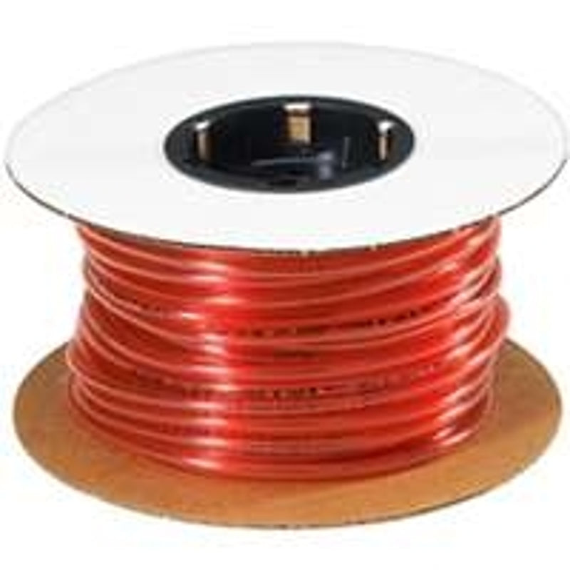 ABBOTT RUBBER Abbott Rubber T24005002 Micro Tubing, 100 ft L, 125 psi Pressure, Thermoplastic, Translucent Orange