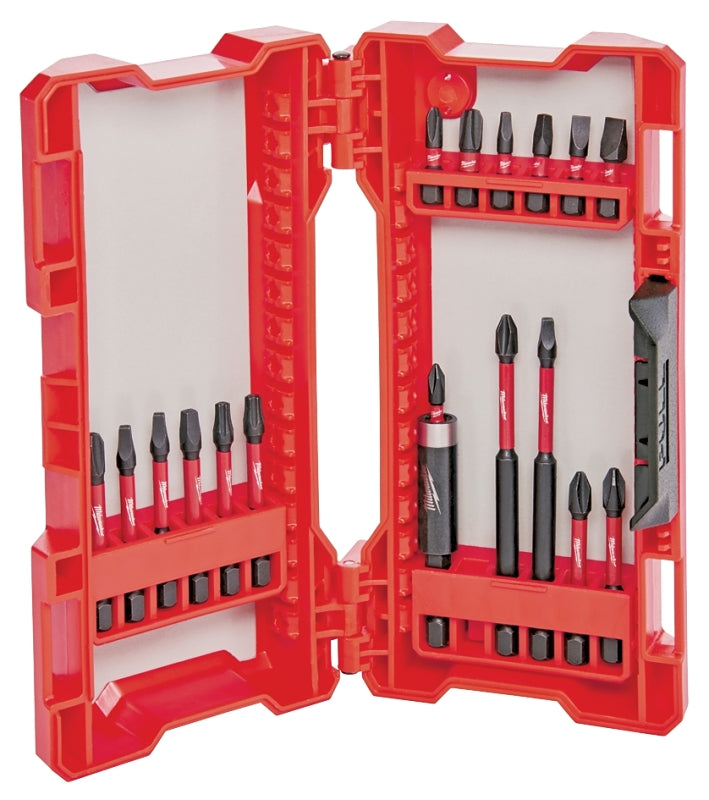 MILWAUKEE Milwaukee SHOCKWAVE Impact Duty 48-32-4403 Driver Bit Set, 18-Piece, All-Purpose, Steel TOOLS MILWAUKEE