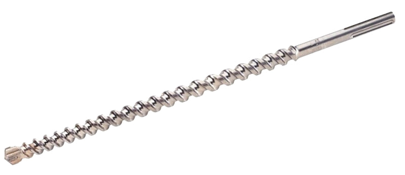 MILWAUKEE Milwaukee 48-20-3904 Drill Bit, 1/2 in Dia, 21 in OAL, Wide Flute, 2-Flute, 1/2 in Dia Shank, SDS-Max Shank