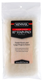MINWAX Minwax 427130100 Floor Stain Pad, 10 in L Pad, 6-1/2 in W Pad, Lambskin Pad PAINT MINWAX