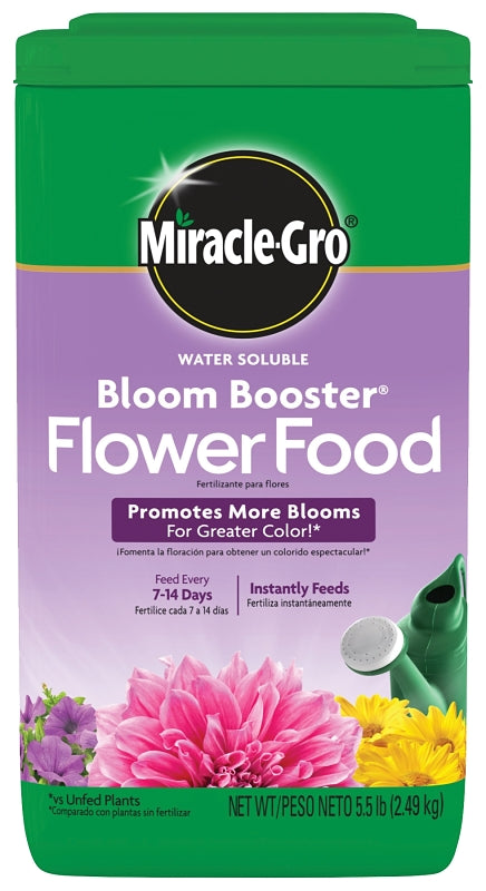 MIRACLE-GRO Miracle-Gro Bloom Booster 3009810 Flower Food, 5.5 lb, Solid, 15-30-15 N-P-K Ratio LAWN & GARDEN MIRACLE-GRO