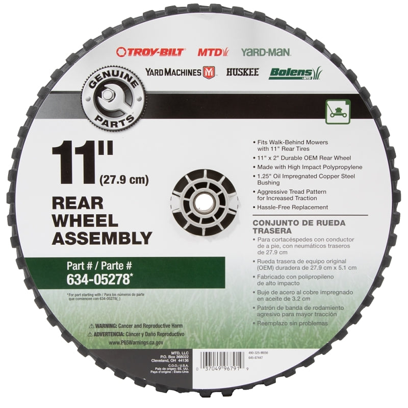 TROY-BILT Troy-Bilt 490-325-M056 Wheel Assembly, Rear, Solid