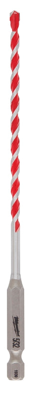 MILWAUKEE Milwaukee SHOCKWAVE 48-20-9001 Drill Bit, 5/32 in Dia, 6 in OAL, Wide Flute, 1/4 in Dia Shank, Hex Shank TOOLS MILWAUKEE