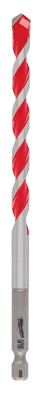 MILWAUKEE Milwaukee SHOCKWAVE Impact Duty 48-20-9016 Drill Bit, 5/16 in Dia, 6 in OAL, Wide Flute, 1/4 in Dia Shank, 3-Flat Shank