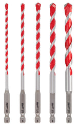 MILWAUKEE Milwaukee SHOCKWAVE 48-20-9051 Drill Bit Kit, 5-Piece, Carbide TOOLS MILWAUKEE