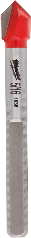 MILWAUKEE Milwaukee 48-20-8983 Drill Bit, 5/16 in Dia, 2-1/4 in OAL, 3/16 in Dia Shank, Round Shank, Carbide TOOLS MILWAUKEE