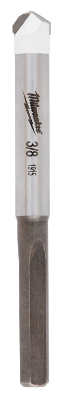 MILWAUKEE Milwaukee 48-20-8994 Drill Bit, 3/8 in Dia, 3-3/4 in OAL, 3/8 in Dia Shank, Round Shank