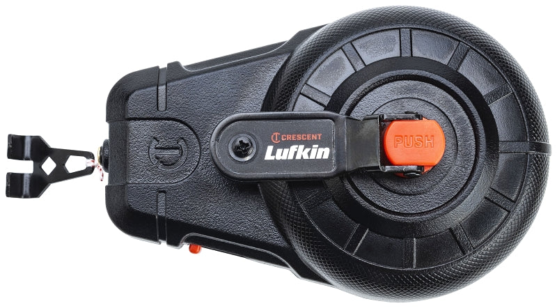 LUFKIN Crescent Lufkin CLP100 Professional Chalk Reel, 100 ft L Line, Gear Rewind, 3:1 Gear Ratio