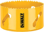 DEWALT DEWALT DAH180066 Hole Saw, 4-1/8 in Dia, 1-3/4 in D Cutting, 5/8-18 Arbor, 4/5 TPI, HSS Cutting Edge TOOLS DEWALT