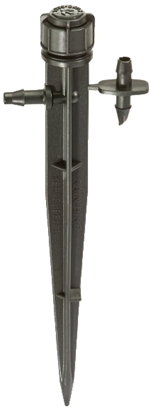RAINBIRD Rain Bird MUF-SPK4S Micro Umbrella Bubbler, Staked, Barb, Full-Circle, 0 to 35 gph, Black LAWN & GARDEN RAINBIRD