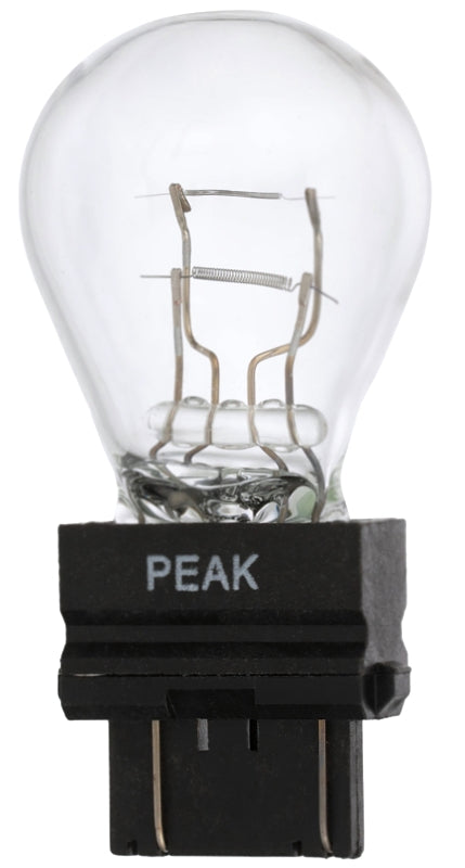 EIKO Peak 3057LL-BPP Miniature Automotive Bulb, 12.8 V, 27 W, Incandescent Lamp, Wedge, Clear AUTOMOTIVE EIKO   