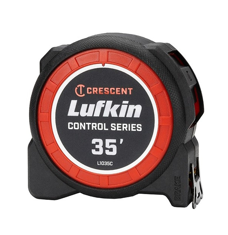 LUFKIN Crescent Lufkin Control Series L1035C Tape Measure, 35 ft L Blade, 1-3/16 in W Blade ELECTRICAL LUFKIN