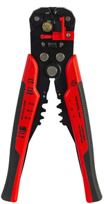 GB Gardner Bender GS-395 Adjustable Automatic Wire Stripper, 10-3/4 in OAL, 10 to 26 AWG Cutting Capacity, Comfort Handle