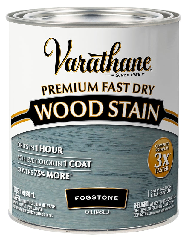 VARATHANE Varathane 370720 Premium Fast Dry Stain, Fogstone, Liquid, 1 qt PAINT VARATHANE