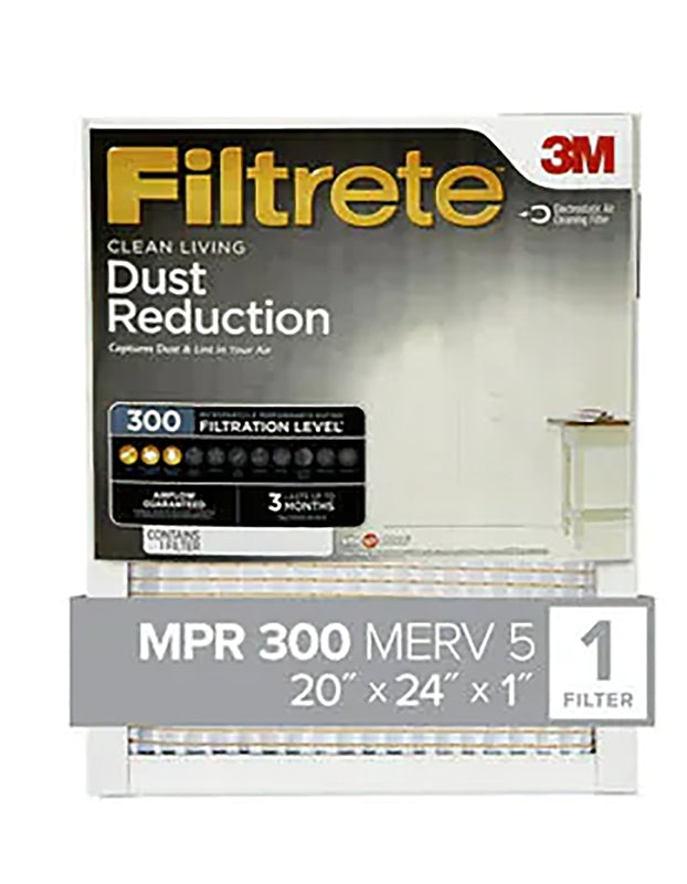 FILTRETE FILTER AIR DST REDUC 20X24X1IN PLUMBING, HEATING & VENTILATION FILTRETE