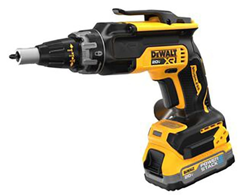 DEWALT DEWALT DCF630E1 Drywall Screw Gun Kit, Battery Included, 1.7 Ah, Keyless Chuck, Includes: Charger