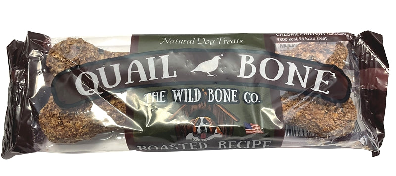 THE WILD BONE CO The Wild Bone Co 2002 Dog Biscuit, Quail PET & WILDLIFE SUPPLIES THE WILD BONE CO   