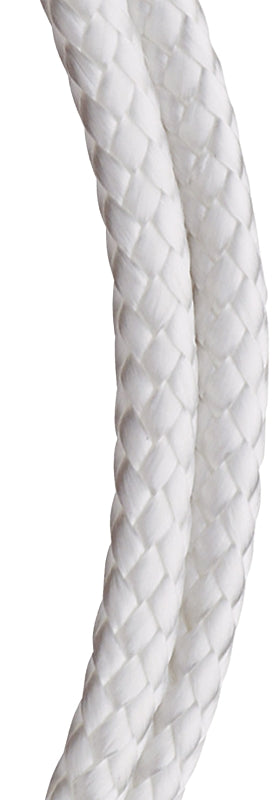 BARON Baron 52306 Rope, 3/16 in Dia, 50 ft L, 70 lb Working Load, Nylon, White HARDWARE & FARM SUPPLIES BARON