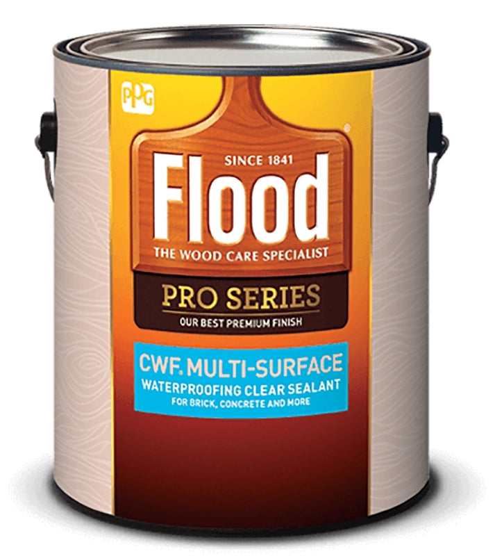 FLOOD Flood CWF Multi-Surface FLD540XI-01 Waterproof Sealant, Liquid, Clear, 1 gal